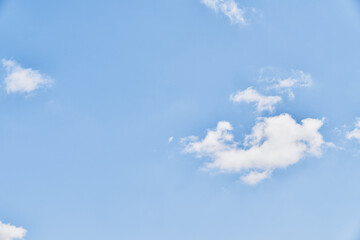 Beautiful blue sky image