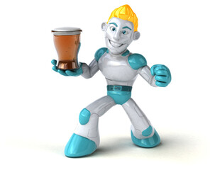 Robot - 3D Illustration