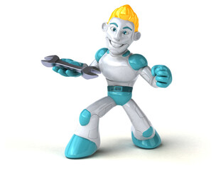 Robot - 3D Illustration