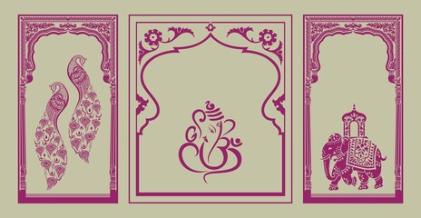 Hindu icons, Hinduism ,cultural heritage , India , Asia	