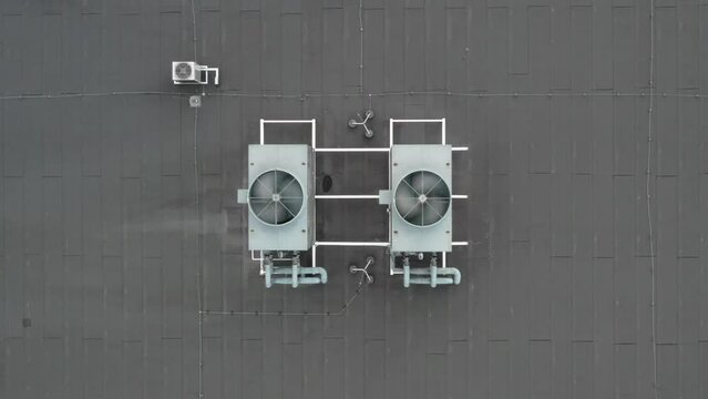 Ventilation on the roof of the house