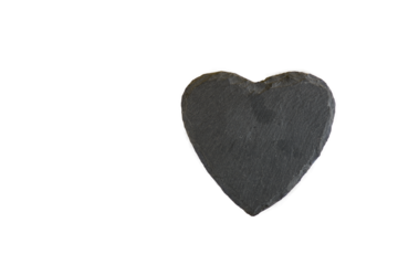png transparent natural welsh slate heart shaped grey riven slate  isolated