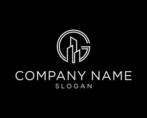 LOGO G buildings minimalist modern logo