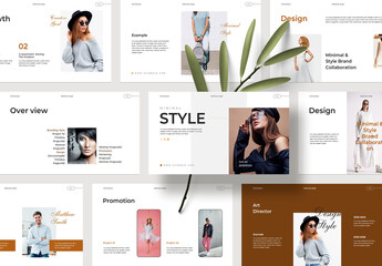 Minimal Style Presentation Layout