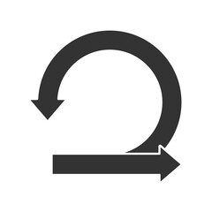 Agile filled universal icon ui ux element sign.