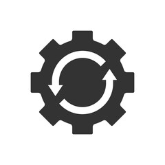 Realization filled universal icon ui ux element sign.