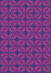 seamless pattern in purple