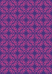 seamless pattern in purple