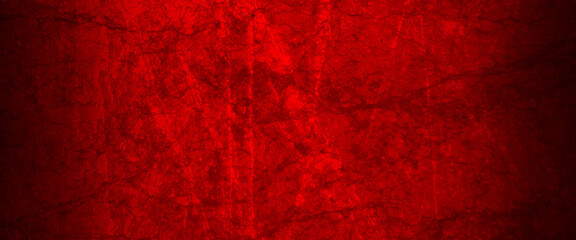 Old wall texture cement black red background abstract dark color design, dark grunge textured red concrete wall background.
