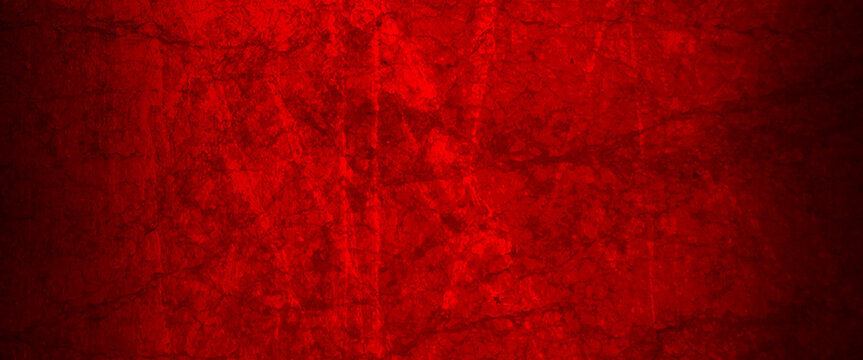 Old wall texture cement black red background abstract dark color design, dark grunge textured red concrete wall background.
