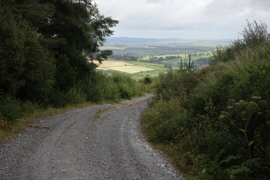 Countryside around CastleIsland and Mount Eagle - County Kerry - Ireland