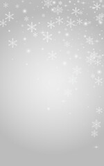 Overlay Stars Vector Grey Background. White
