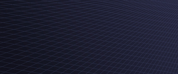 Dark blue rectangle line pattern with perspective effect, modern background design, suitable for background, backdrop, banner, business.