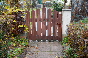 gate to the garden