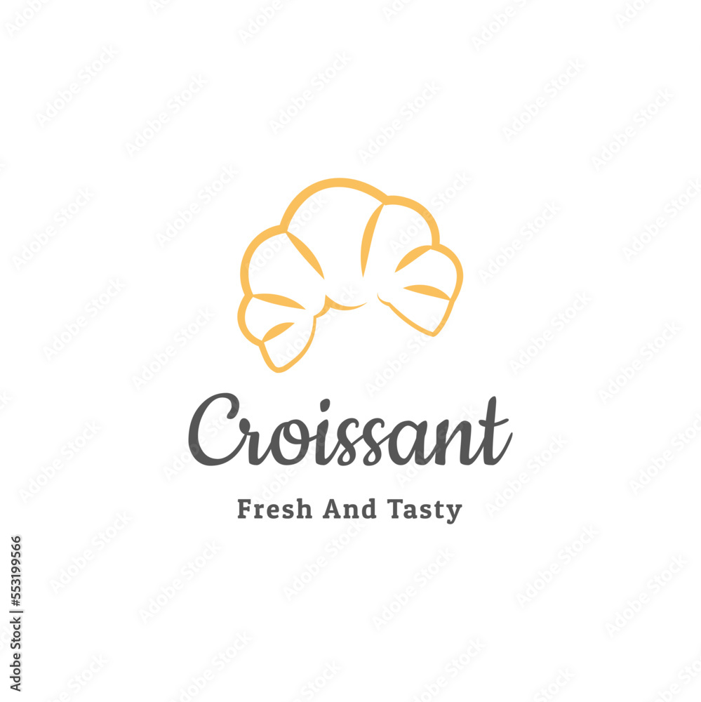 Poster Bakery, dessert shop or bakehouse logo, tag or label design