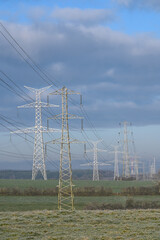 Belgique Wallonie Ardennes electricité energie nucleaire pilone coupure black out