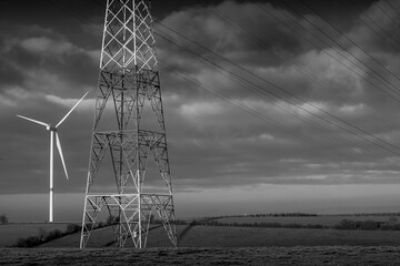 Belgique Wallonie Ardennes electricité energie nucleaire pilone coupure black out