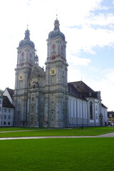 Fototapeta na wymiar The Cathedral of Saint Gall Monastery, Switzerland