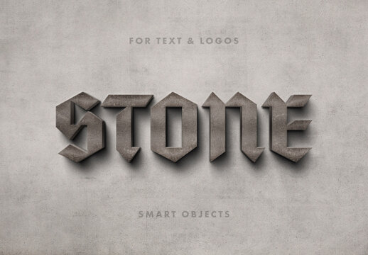 Monolith Text Effect Mockup