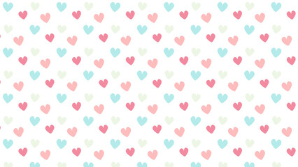 Valentine Heart Dot Digital Paper Pack, Seamless Red Valentine Patterns  and  Scrapbook Paper - heart Polka Dot Background 04