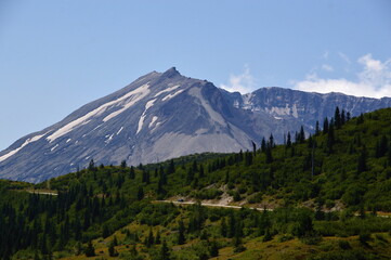 Panorama of Mount St. Helens Volcanic National Monument, Washington