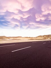 Fototapeta premium road to the desert