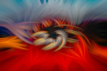 Abstract Colorful Twirl Background 006