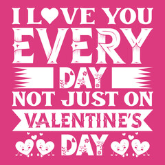 Valentines Day T-shirt Design