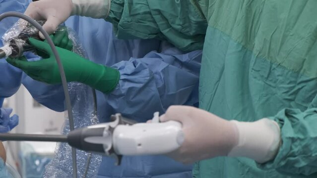 Sleeve gastrectomy, obesity surgery surgical equipment