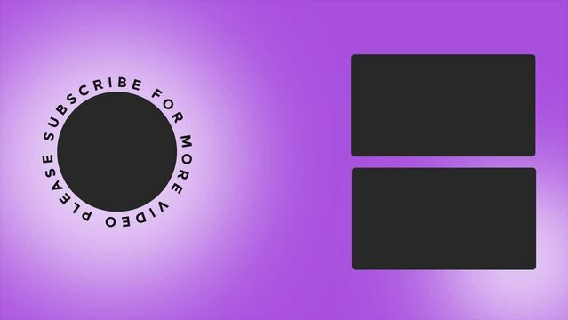 YouTube End Screen V37