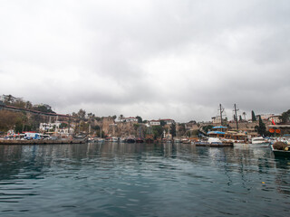 Obraz premium boats in the harbor