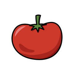 Tomato Fresh Vegetables Vectors Illustration