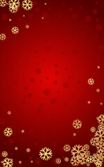 Fototapeta na wymiar Gray Snow Vector Red Background. Holiday Snowfall