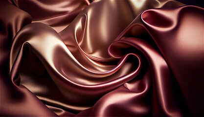 satin sheets background with a rumpled effect and soft luxurious feel