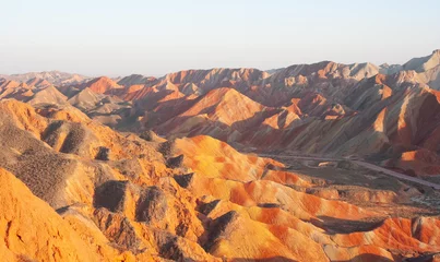 Foto op Plexiglas Zhangye Danxia Zhangye Danxia National Geological Park