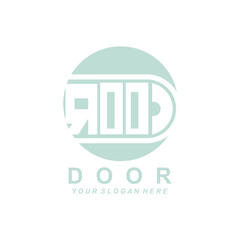 Home Window Logo, Home Interior icon design