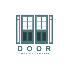 Home Window Logo, Home Interior icon design