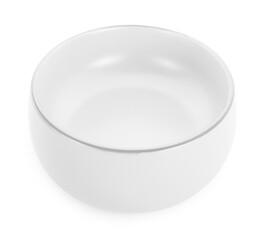 empty bowl isolated on white background.