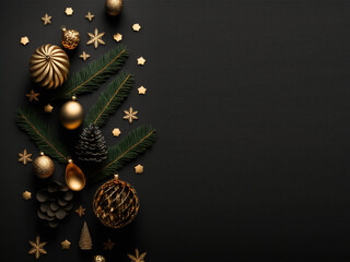 Christmas Generative AI Background