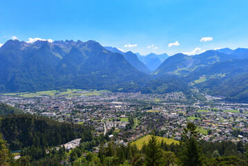 Fototapeta na wymiar Bludenz, Vorarlberg (Österreich)