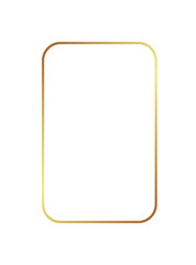Gold frame border golden vector thin boarder square element