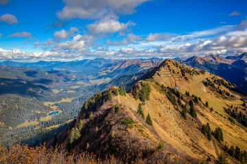 Das Walmendinger Horn im Kleinwalsertal und Oberstdorf