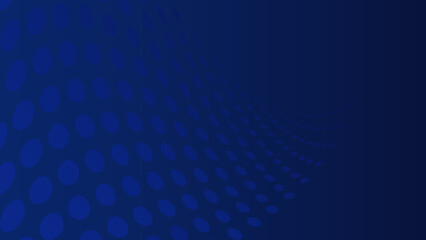 abstract dark blue background with halftone blue dots pattern in tech style. background vector. background template that could be used for various other businesses concept.