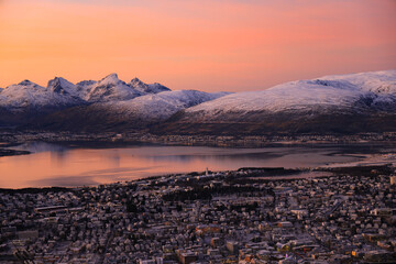 Tromso and the Mountains of Kvaloya