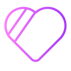 chocolate box gradient icon