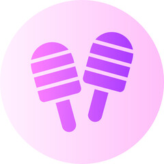 popsicle gradient icon