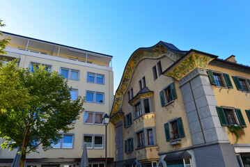 Altstadt Bludenz, Vorarlberg (Österreich)