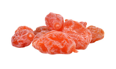 dried apricots on  transparent png