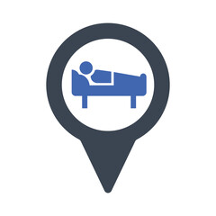 Hotel location icon