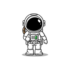 astronaut in space